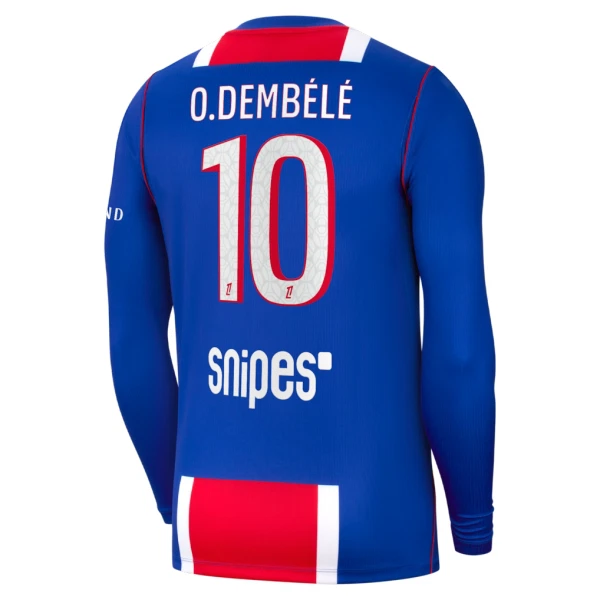 Paris Saint-Germain O. Dembele 10 Fotbollströja Hemma 2026/27 Långärmad