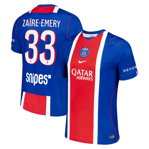 Paris Saint-Germain Zaire Emery 33 Fotbollströja Hemma 2026/27 Paris Saint-Germain Zaire Emery 33 Fotbollströja Hemma 2026/27