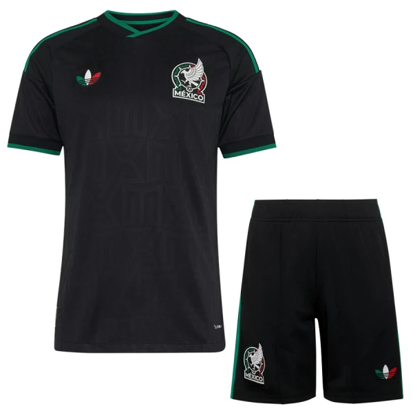 Mexiko Fotbollströja Barn Tredje VM 2026 Mexiko Fotbollströja Barn Tredje VM 2026