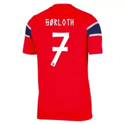 Norge Sorloth 7 Fotbollströja Hemma VM 2026