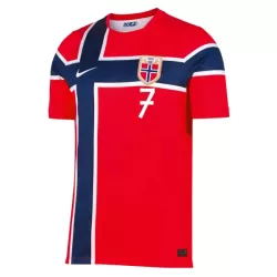 Norge Sorloth 7 Fotbollströja Hemma VM 2026