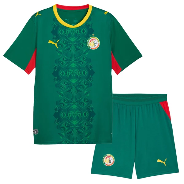 Senegal Fotbollströja Barn Borta VM 2026 Senegal Fotbollströja Barn Borta VM 2026