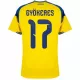 Sverige Gyokeres 17 Fotbollströja Hemma VM 2026