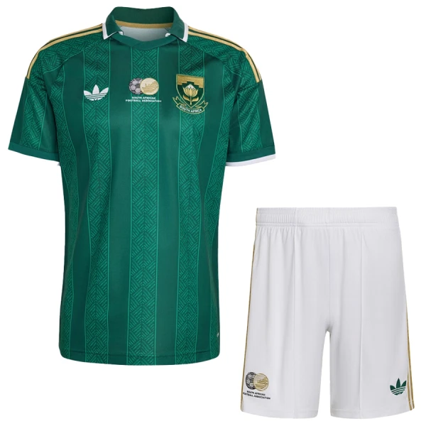 Sydafrika Fotbollströja Barn Borta VM 2026 Sydafrika Fotbollströja Barn Borta VM 2026