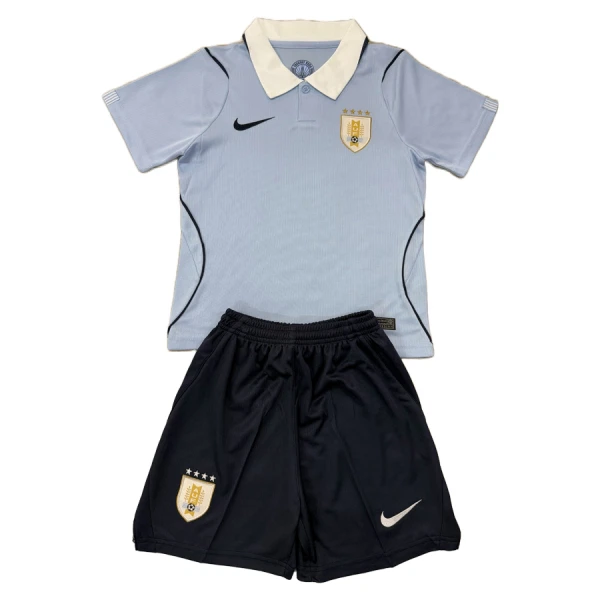 Uruguay Fotbollströja Barn Hemma VM 2026 Uruguay Fotbollströja Barn Hemma VM 2026