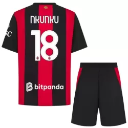AC Milan Nkunku 18 Fotbollströja Barn Hemma 2026/27 AC Milan Nkunku 18 Fotbollströja Barn Hemma 2026/27