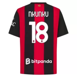 AC Milan Nkunku 18 Fotbollströja Hemma 2026/27 AC Milan Nkunku 18 Fotbollströja Hemma 2026/27