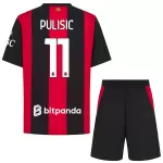AC Milan Pulisic 11 Fotbollströja Barn Hemma 2026/27