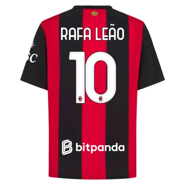 AC Milan Rafael Leao 10 Fotbollströja Hemma 2026/27