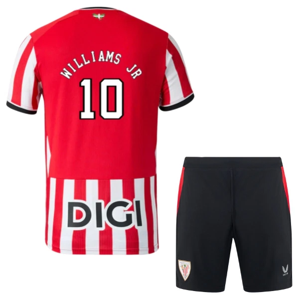 Athletic Bilbao Williams JR 10 Fotbollströja Barn Hemma 2026/27