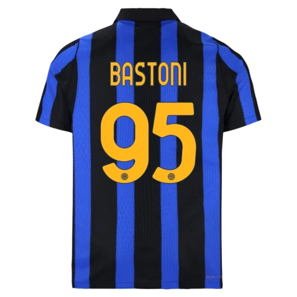 Inter Milan Bastoni 95 Fotbollströja Barn Hemma 2026/27