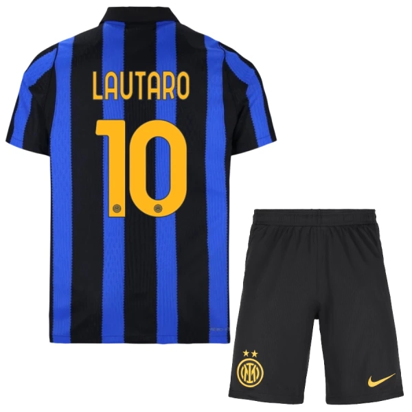 Inter Milan Lautaro 10 Fotbollströja Barn Hemma 2026/27