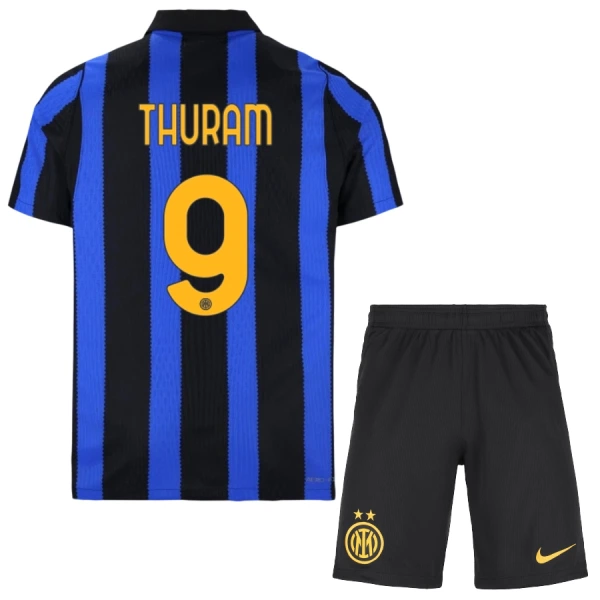 Inter Milan Thuram 9 Fotbollströja Barn Hemma 2026/27