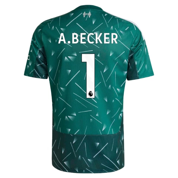 Liverpool A. Becker 1 Målvakt Fotbollströja Hemma 2026/27 Grön
