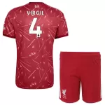 Liverpool Virgil 4 Fotbollströja Barn Hemma 2026/27