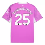 Manchester City Donnarumma 25 Målvakt Fotbollströja Borta 2026/27 Rosa