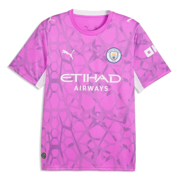Manchester City Donnarumma 25 Målvakt Fotbollströja Borta 2026/27 Rosa