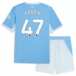 Manchester City Foden 47 Fotbollströja Barn Hemma 2026/27