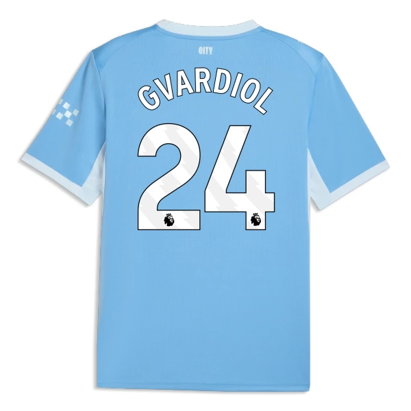 Manchester City Gvardiol 24 Fotbollströja Hemma 2026/27 Manchester City Gvardiol 24 Fotbollströja Hemma 2026/27