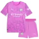 Manchester City Målvakt Fotbollströja Barn Borta 2026/27 Rosa