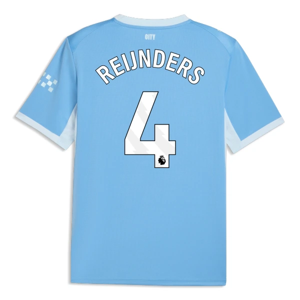 Manchester City Reijnders 4 Fotbollströja Hemma 2026/27 Manchester City Reijnders 4 Fotbollströja Hemma 2026/27