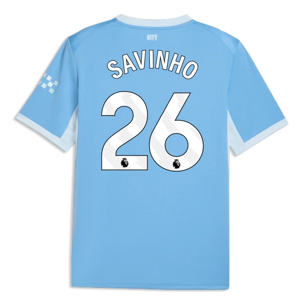 Manchester City Savinho 26 Fotbollströja Hemma 2026/27 Manchester City Savinho 26 Fotbollströja Hemma 2026/27