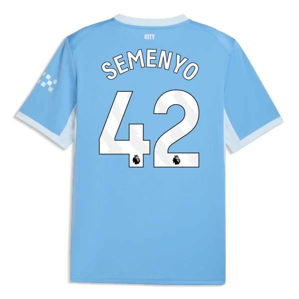 Manchester City Semenyo 42 Fotbollströja Hemma 2026/27 Manchester City Semenyo 42 Fotbollströja Hemma 2026/27