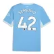 Manchester City Semenyo 42 Fotbollströja Hemma 2026/27 Manchester City Semenyo 42 Fotbollströja Hemma 2026/27
