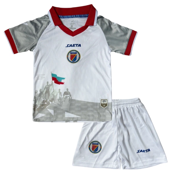 Haiti Fotbollströja Barn Borta VM 2026 Haiti Fotbollströja Barn Borta VM 2026