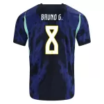 Brasilien Bruno Guimaraes 8 Fotbollströja Borta VM 2026