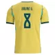 Brasilien Bruno Guimaraes 8 Fotbollströja Hemma VM 2026 Brasilien Bruno Guimaraes 8 Fotbollströja Hemma VM 2026