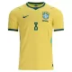 Brasilien Bruno Guimaraes 8 Fotbollströja Hemma VM 2026