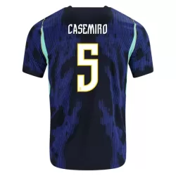Brasilien Casemiro 5 Fotbollströja Borta VM 2026 Brasilien Casemiro 5 Fotbollströja Borta VM 2026