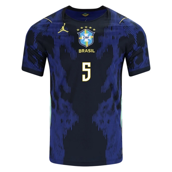 Brasilien Casemiro 5 Fotbollströja Borta VM 2026