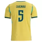 Brasilien Casemiro 5 Fotbollströja Hemma VM 2026