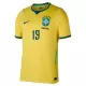 Brasilien Endrick 19 Fotbollströja Hemma VM 2026