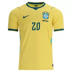 Brasilien Estevao 20 Fotbollströja Hemma VM 2026