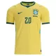 Brasilien Estevao 20 Fotbollströja Hemma VM 2026