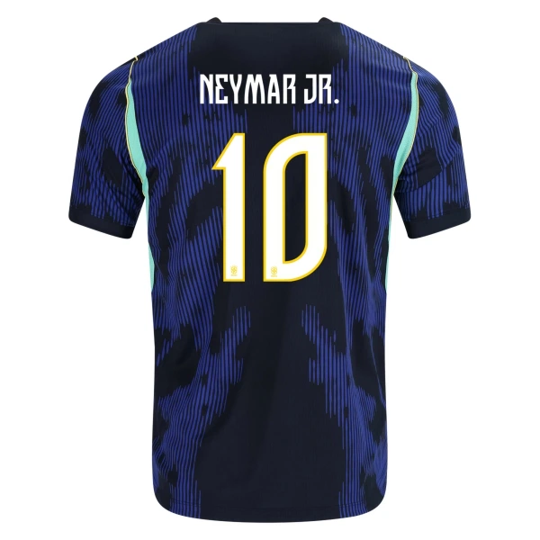 Brasilien Neymar JR 10 Fotbollströja Barn Borta VM 2026