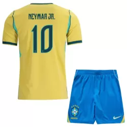 Brasilien Neymar JR 10 Fotbollströja Barn Hemma VM 2026 Brasilien Neymar JR 10 Fotbollströja Barn Hemma VM 2026