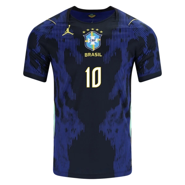 Brasilien Pele 10 Fotbollströja Barn Borta VM 2026