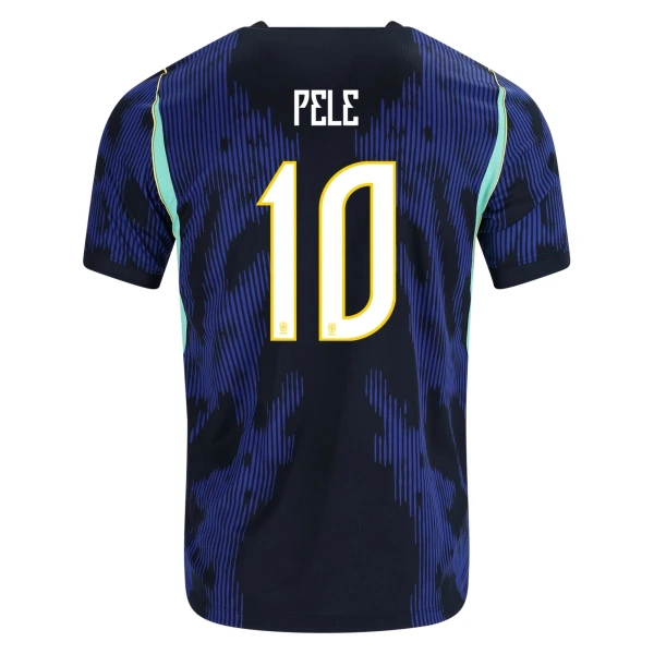 Brasilien Pele 10 Fotbollströja Barn Borta VM 2026