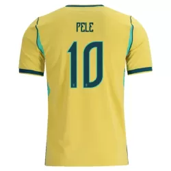 Brasilien Pele 10 Fotbollströja Hemma VM 2026 Brasilien Pele 10 Fotbollströja Hemma VM 2026