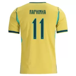 Brasilien Raphinha 11 Fotbollströja Hemma VM 2026 Brasilien Raphinha 11 Fotbollströja Hemma VM 2026