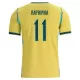 Brasilien Raphinha 11 Fotbollströja Hemma VM 2026 Brasilien Raphinha 11 Fotbollströja Hemma VM 2026