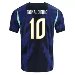Brasilien Ronaldinho 10 Fotbollströja Borta VM 2026