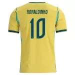 Brasilien Ronaldinho 10 Fotbollströja Hemma VM 2026