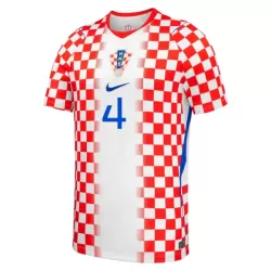 Kroatien Gvardiol 4 Fotbollströja Barn Hemma VM 2026