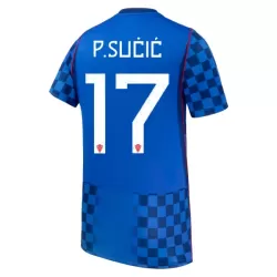 Kroatien P. Sucic 17 Fotbollströja Borta VM 2026