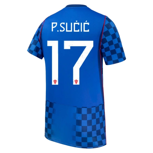 Kroatien P. Sucic 17 Fotbollströja Borta VM 2026